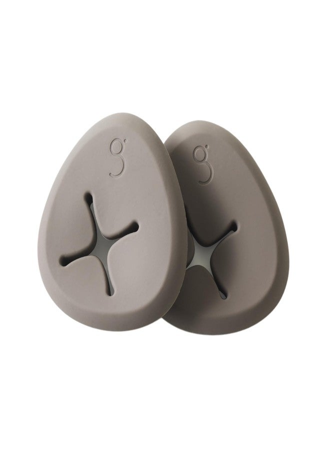 bbhugme Extra Replacement 100% BPA-Free Silicone Pebbles for Pregnancy or Nursing Pillow, Stone - Image 1